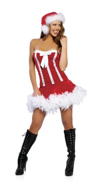 Sexy Christmas Costume - Sweet Santa Costume Christmas Party Dress